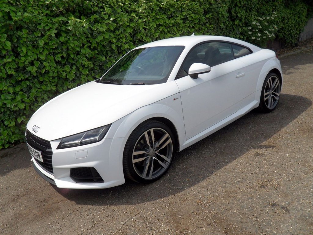 USED 2016 16 AUDI TT 2.0 TFSI S line Coupe 3dr Petrol S Tronic Euro 6 (s/s) (230 ps) 2 Owners FSH Water pump Replaced