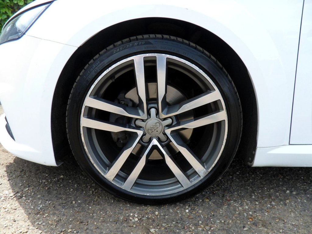 USED 2016 16 AUDI TT 2.0 TFSI S line Coupe 3dr Petrol S Tronic Euro 6 (s/s) (230 ps) 2 Owners FSH Water pump Replaced