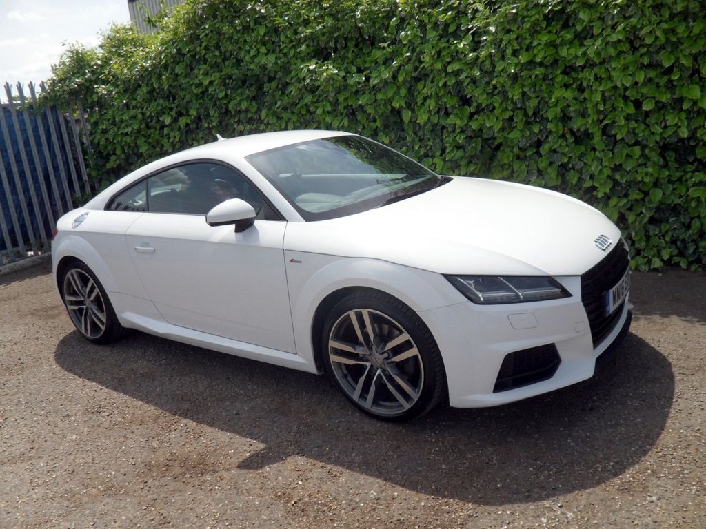 USED 2016 16 AUDI TT 2.0 TFSI S line Coupe 3dr Petrol S Tronic Euro 6 (s/s) (230 ps) 2 Owners FSH Water pump Replaced