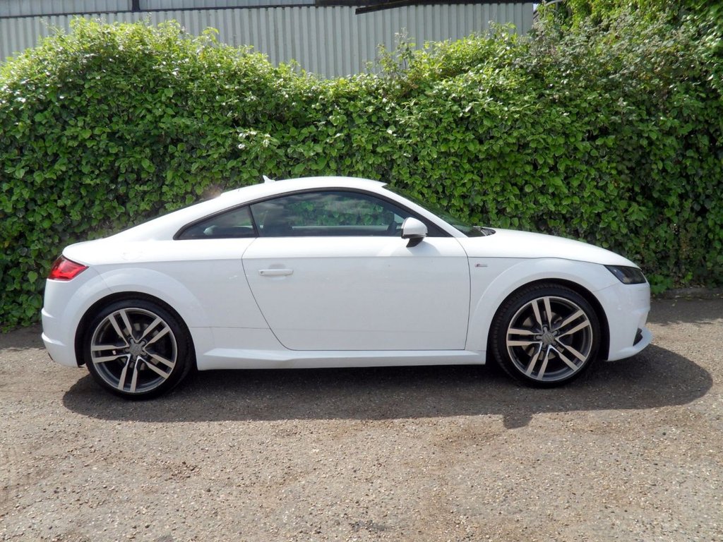 USED 2016 16 AUDI TT 2.0 TFSI S line Coupe 3dr Petrol S Tronic Euro 6 (s/s) (230 ps) 2 Owners FSH Water pump Replaced