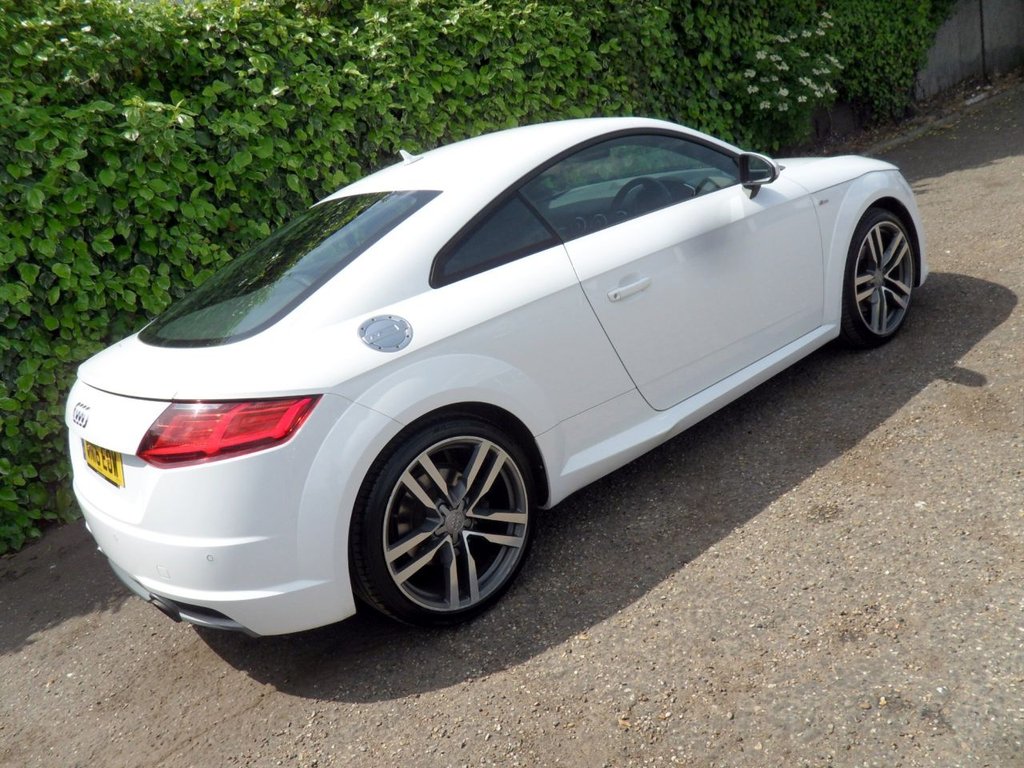 USED 2016 16 AUDI TT 2.0 TFSI S line Coupe 3dr Petrol S Tronic Euro 6 (s/s) (230 ps) 2 Owners FSH Water pump Replaced