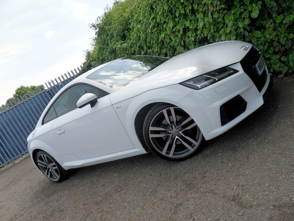USED 2016 16 AUDI TT 2.0 TFSI S line Coupe 3dr Petrol S Tronic Euro 6 (s/s) (230 ps) 2 Owners FSH Water pump Replaced