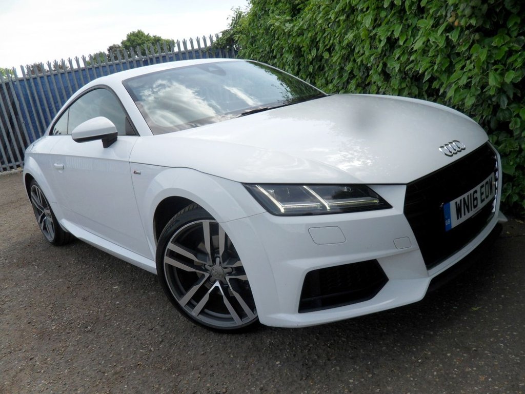 USED 2016 16 AUDI TT 2.0 TFSI S line Coupe 3dr Petrol S Tronic Euro 6 (s/s) (230 ps) 2 Owners FSH Water pump Replaced