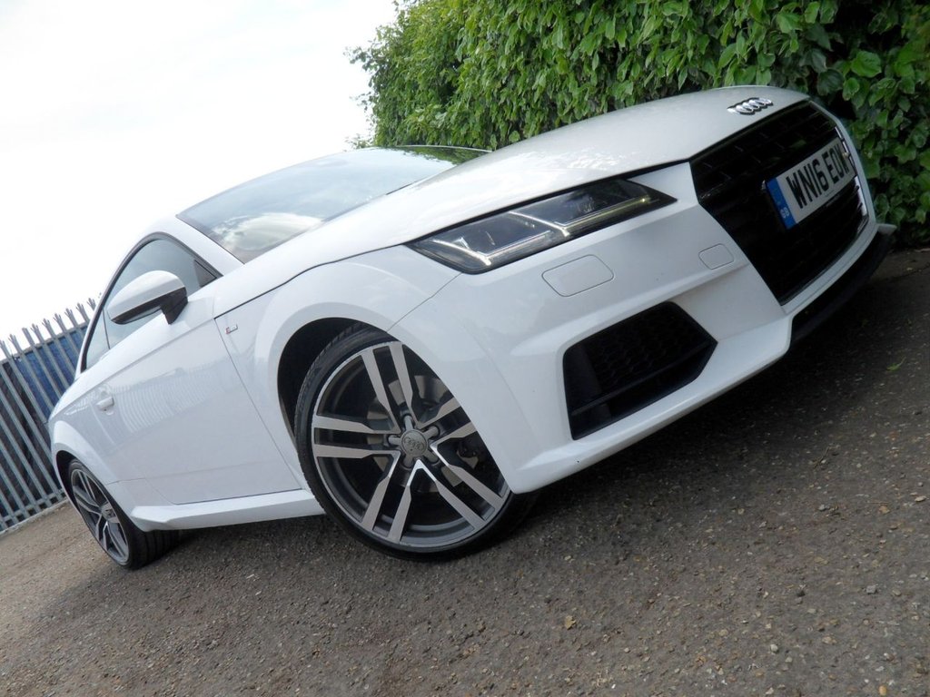 USED 2016 16 AUDI TT 2.0 TFSI S line Coupe 3dr Petrol S Tronic Euro 6 (s/s) (230 ps) 2 Owners FSH Water pump Replaced