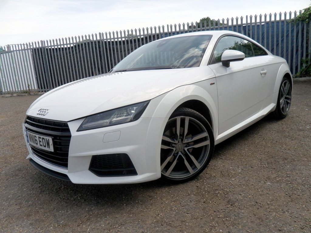 USED 2016 16 AUDI TT 2.0 TFSI S line Coupe 3dr Petrol S Tronic Euro 6 (s/s) (230 ps) 2 Owners FSH Water pump Replaced