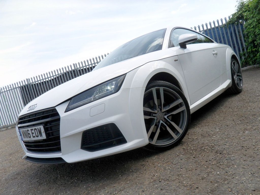 USED 2016 16 AUDI TT 2.0 TFSI S line Coupe 3dr Petrol S Tronic Euro 6 (s/s) (230 ps) 2 Owners FSH Water pump Replaced