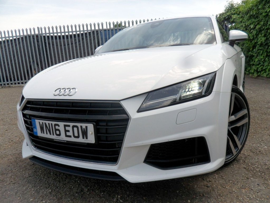 USED 2016 16 AUDI TT 2.0 TFSI S line Coupe 3dr Petrol S Tronic Euro 6 (s/s) (230 ps) 2 Owners FSH Water pump Replaced