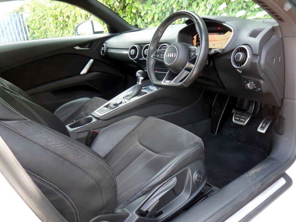 USED 2016 16 AUDI TT 2.0 TFSI S line Coupe 3dr Petrol S Tronic Euro 6 (s/s) (230 ps) 2 Owners FSH Water pump Replaced