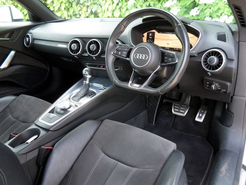 USED 2016 16 AUDI TT 2.0 TFSI S line Coupe 3dr Petrol S Tronic Euro 6 (s/s) (230 ps) 2 Owners FSH Water pump Replaced