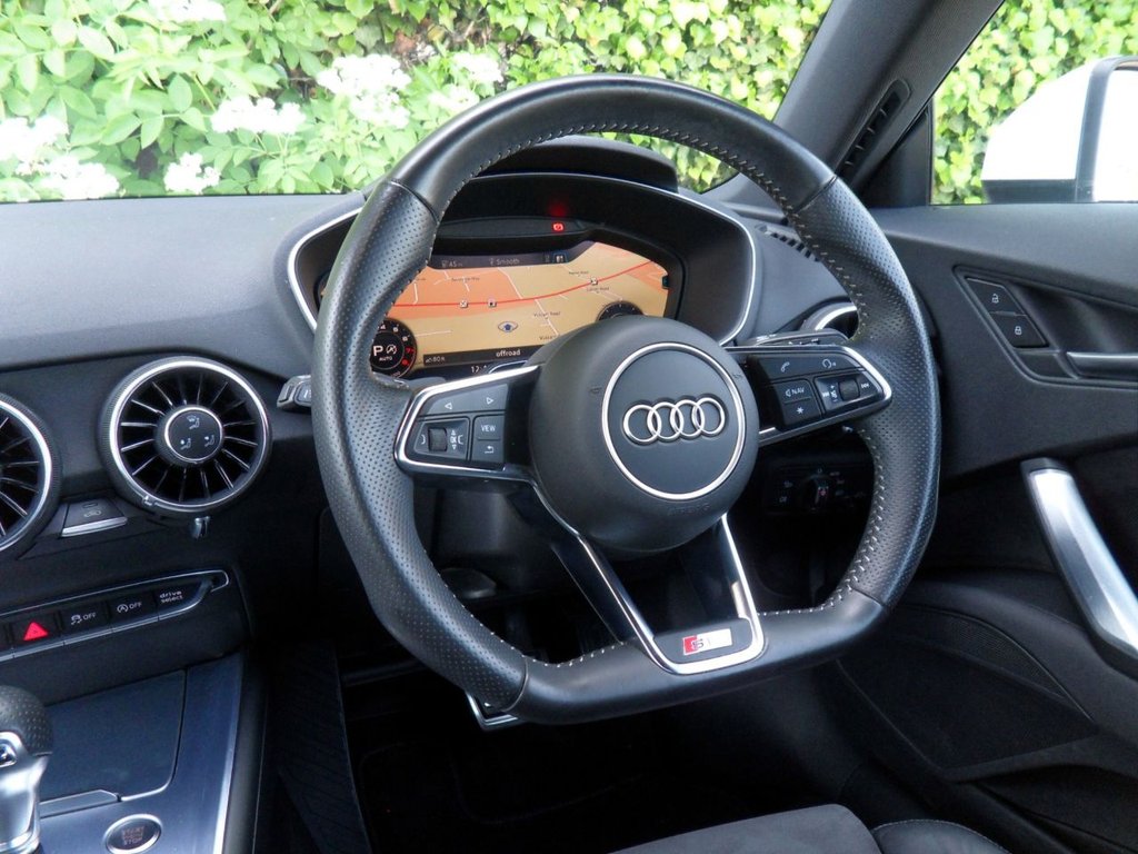 USED 2016 16 AUDI TT 2.0 TFSI S line Coupe 3dr Petrol S Tronic Euro 6 (s/s) (230 ps) 2 Owners FSH Water pump Replaced