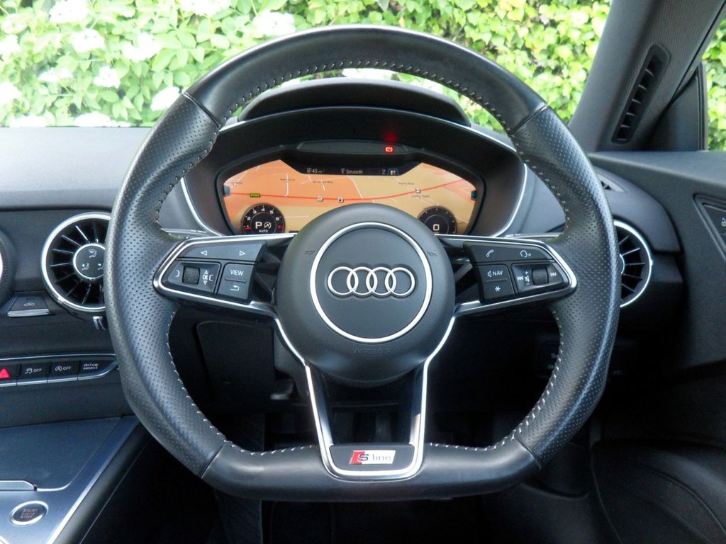 USED 2016 16 AUDI TT 2.0 TFSI S line Coupe 3dr Petrol S Tronic Euro 6 (s/s) (230 ps) 2 Owners FSH Water pump Replaced