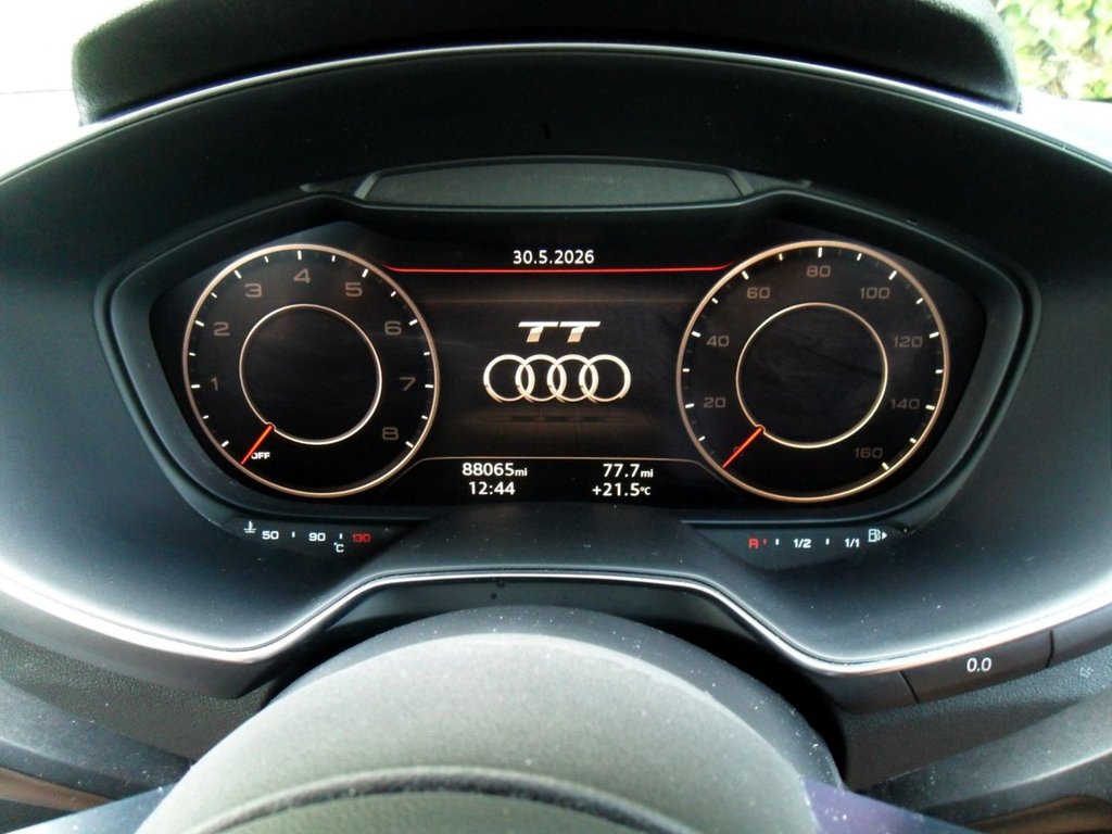 USED 2016 16 AUDI TT 2.0 TFSI S line Coupe 3dr Petrol S Tronic Euro 6 (s/s) (230 ps) 2 Owners FSH Water pump Replaced