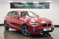 USED 2014 14 BMW 1 SERIES 2.0 116d Sport Euro 5 (s/s) 3dr Â£35 Road Tax