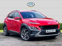 USED 2022 22 HYUNDAI KONA 1.6 h-GDi Premium SUV 5dr Petrol Hybrid DCT Euro 6 (s/s) (141 ps) One Owner Full Service History