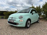 USED 2018 68 FIAT 500 1.2 Lounge Hatchback 3dr Petrol Manual Euro 6 (s/s) (69 bhp) Mot & Service included! 2 keys