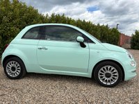 USED 2018 68 FIAT 500 1.2 Lounge Hatchback 3dr Petrol Manual Euro 6 (s/s) (69 bhp) Mot & Service included! 2 keys
