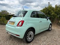 USED 2018 68 FIAT 500 1.2 Lounge Hatchback 3dr Petrol Manual Euro 6 (s/s) (69 bhp) Mot & Service included! 2 keys