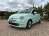 USED 2018 68 FIAT 500 1.2 Lounge Hatchback 3dr Petrol Manual Euro 6 (s/s) (69 bhp) Mot & Service included! 2 keys