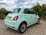 USED 2018 68 FIAT 500 1.2 Lounge Hatchback 3dr Petrol Manual Euro 6 (s/s) (69 bhp) Mot & Service included! 2 keys
