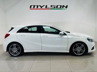 USED 2017 17 MERCEDES-BENZ A-CLASS 2.1 A200d AMG Line Hatchback 5dr Diesel Manual Euro 6 (s/s) (136 ps) Cirrus White | Apple CarPlay | Reversing Camera | Sat Nav | Bluetooth | ULEZ OK