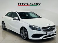 USED 2017 17 MERCEDES-BENZ A-CLASS 2.1 A200d AMG Line Hatchback 5dr Diesel Manual Euro 6 (s/s) (136 ps) Cirrus White | Apple CarPlay | Reversing Camera | Sat Nav | Bluetooth | ULEZ OK