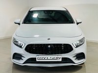 USED 2020 69 MERCEDES-BENZ A-CLASS 1.3 A200 AMG Line (Premium 2) Hatchback 5dr Petrol 7G-DCT Euro 6 (s/s) (163 ps) Digital White | Black Alcantara Interior | Upgraded New Wheels | Ambient Lighting | Styling Pack | Apple CarPlay | Heated Seats | ULEZ OK