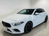 USED 2020 69 MERCEDES-BENZ A-CLASS 1.3 A200 AMG Line (Premium 2) Hatchback 5dr Petrol 7G-DCT Euro 6 (s/s) (163 ps) Digital White | Black Alcantara Interior | Upgraded New Wheels | Ambient Lighting | Styling Pack | Apple CarPlay | Heated Seats | ULEZ OK