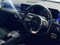 USED 2022 22 MERCEDES-BENZ A-CLASS 1.3 A250e 15.6kWh AMG Line Edition (Executive) Saloon 4dr Petrol Plug-in Hybrid 8G-DCT Euro 6 (s/s) (218 ps) Polar White | Black Alcantara Interior with Red Stitching | Ambient Lighting | Apple CarPlay | Heated Seats | Privacy Glass | Service History | ULEZ OK