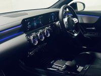 USED 2022 22 MERCEDES-BENZ A-CLASS 1.3 A250e 15.6kWh AMG Line Edition (Executive) Saloon 4dr Petrol Plug-in Hybrid 8G-DCT Euro 6 (s/s) (218 ps) Polar White | Black Alcantara Interior with Red Stitching | Ambient Lighting | Apple CarPlay | Heated Seats | Privacy Glass | Service History | ULEZ OK