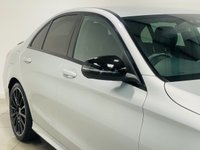 USED 2020 70 MERCEDES-BENZ C-CLASS 2.0 C220d AMG Line (Premium) Saloon 4dr Diesel G-Tronic+ Euro 6 (s/s) (194 ps) Iridium Silver | Black Leather Interior | Night Pack | Ambient Lighting | 19 Inch AMG Wheels | Privacy Glass | Heated Seats | ULEZ OK