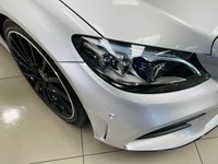 USED 2020 70 MERCEDES-BENZ C-CLASS 2.0 C220d AMG Line (Premium) Saloon 4dr Diesel G-Tronic+ Euro 6 (s/s) (194 ps) Iridium Silver | Black Leather Interior | Night Pack | Ambient Lighting | 19 Inch AMG Wheels | Privacy Glass | Heated Seats | ULEZ OK