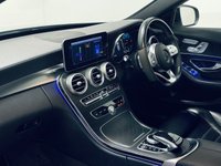 USED 2020 70 MERCEDES-BENZ C-CLASS 2.0 C220d AMG Line (Premium) Saloon 4dr Diesel G-Tronic+ Euro 6 (s/s) (194 ps) Iridium Silver | Black Leather Interior | Night Pack | Ambient Lighting | 19 Inch AMG Wheels | Privacy Glass | Heated Seats | ULEZ OK
