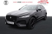 USED 2022 22 JAGUAR F-PACE 2.0 D200 MHEV R-Dynamic Black 5dr Auto AWD (SAT NAV) 