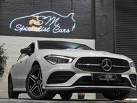 USED 2022 72 MERCEDES-BENZ CLA 1.3 CLA250e 15.6kWh AMG Line (Premium) Shooting Brake 5dr Petrol Plug-in Hybrid 8G-DCT Euro 6 (s/s) (218 ps) 1 OWNER 135K SAT NAV A/C VAT Q