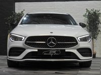 USED 2022 72 MERCEDES-BENZ CLA 1.3 CLA250e 15.6kWh AMG Line (Premium) Shooting Brake 5dr Petrol Plug-in Hybrid 8G-DCT Euro 6 (s/s) (218 ps) 1 OWNER 135K SAT NAV A/C VAT Q