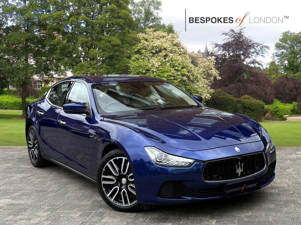 USED 2017 67 MASERATI GHIBLI 3.0D V6 ZF Euro 5 (s/s) 4dr FACELIFT MODEL+WARRANTY+MOT27