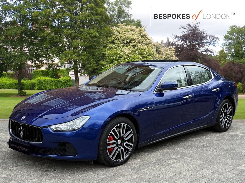 USED 2017 67 MASERATI GHIBLI 3.0D V6 ZF Euro 5 (s/s) 4dr FACELIFT MODEL+WARRANTY+MOT27