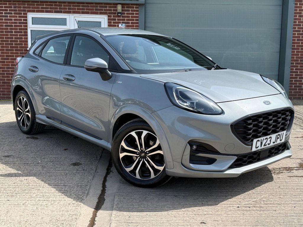 USED 2023 23 FORD PUMA 1.0T EcoBoost MHEV ST-Line SUV 5dr Petrol Hybrid Manual Euro 6 (s/s) (125 ps) 1 OWNER, GREAT VALUE