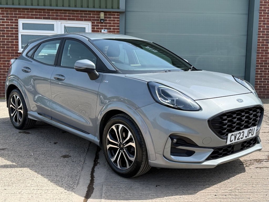 USED 2023 23 FORD PUMA 1.0T EcoBoost MHEV ST-Line SUV 5dr Petrol Hybrid Manual Euro 6 (s/s) (125 ps) 1 OWNER, GREAT VALUE