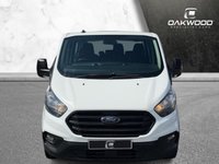 USED 2021 71 FORD TRANSIT CUSTOM 2.0 320 EcoBlue Leader Kombi Double Cab 5dr Diesel Manual L1 H1 Euro 6 (s/s) (105 ps) VERY LOW MILES + AIR CON + TWIN LOADING DOORS + VAT Q