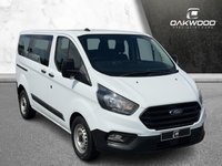 USED 2021 71 FORD TRANSIT CUSTOM 2.0 320 EcoBlue Leader Kombi Double Cab 5dr Diesel Manual L1 H1 Euro 6 (s/s) (105 ps) VERY LOW MILES + AIR CON + TWIN LOADING DOORS + VAT Q