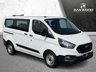 USED 2021 71 FORD TRANSIT CUSTOM 2.0 320 EcoBlue Leader Kombi Double Cab 5dr Diesel Manual L1 H1 Euro 6 (s/s) (105 ps) VERY LOW MILES + AIR CON + TWIN LOADING DOORS + VAT Q