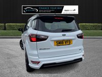 USED 2018 18 FORD ECOSPORT 1.0T EcoBoost ST-Line SUV 5dr Petrol Manual Euro 6 (s/s) (140 ps) HERE AT MOTOR SWITCH YOUR NEW MOTOR IS JUST A SWITCH AWAY WITH THIS FORD ECOSPORT 1.0T PETROL ECOBOOST ST-LINE SUV 5DR MANUAL EURO 6, WHICH COMES WITH A FULL 12 MONTHS NATIONWIDE WARRANTY AND ALSO COMES WITH A FULL 12 MONTHS MOT, THIS VEHICLE WILL ALSO BE FRESHLY SERVICED BEFORE IT LEAVES US TO BRING IT BACK UP TO DATE, WITH 3 X FORMER KEEPERS, AND ALSO COMES WITH 2 KEYS, FINANCE AVAILABLE FROM 11.9% APR, DELIVERY AVAILABLE, PART EX WELCOME, FULLY VALETED USING AUTO SMART PRODUCTS, HPI CLEAR