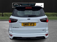 USED 2018 18 FORD ECOSPORT 1.0T EcoBoost ST-Line SUV 5dr Petrol Manual Euro 6 (s/s) (140 ps) HERE AT MOTOR SWITCH YOUR NEW MOTOR IS JUST A SWITCH AWAY WITH THIS FORD ECOSPORT 1.0T PETROL ECOBOOST ST-LINE SUV 5DR MANUAL EURO 6, WHICH COMES WITH A FULL 12 MONTHS NATIONWIDE WARRANTY AND ALSO COMES WITH A FULL 12 MONTHS MOT, THIS VEHICLE WILL ALSO BE FRESHLY SERVICED BEFORE IT LEAVES US TO BRING IT BACK UP TO DATE, WITH 3 X FORMER KEEPERS, AND ALSO COMES WITH 2 KEYS, FINANCE AVAILABLE FROM 11.9% APR, DELIVERY AVAILABLE, PART EX WELCOME, FULLY VALETED USING AUTO SMART PRODUCTS, HPI CLEAR