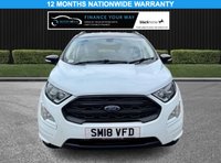 USED 2018 18 FORD ECOSPORT 1.0T EcoBoost ST-Line SUV 5dr Petrol Manual Euro 6 (s/s) (140 ps) HERE AT MOTOR SWITCH YOUR NEW MOTOR IS JUST A SWITCH AWAY WITH THIS FORD ECOSPORT 1.0T PETROL ECOBOOST ST-LINE SUV 5DR MANUAL EURO 6, WHICH COMES WITH A FULL 12 MONTHS NATIONWIDE WARRANTY AND ALSO COMES WITH A FULL 12 MONTHS MOT, THIS VEHICLE WILL ALSO BE FRESHLY SERVICED BEFORE IT LEAVES US TO BRING IT BACK UP TO DATE, WITH 3 X FORMER KEEPERS, AND ALSO COMES WITH 2 KEYS, FINANCE AVAILABLE FROM 9.9% APR, DELIVERY AVAILABLE, PART EX WELCOME, FULLY VALETED USING AUTO SMART PRODUCTS, HPI CLEAR