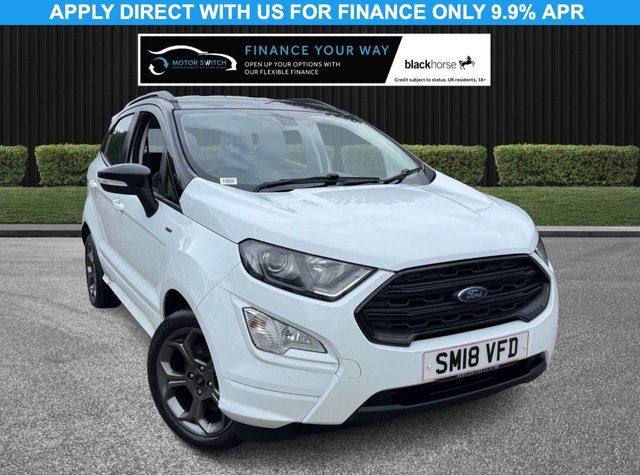 View our Ford Ecosport 1.0T EcoBoost ST-Line SUV 5dr Petrol Manual Euro 6 (s/s) (140 ps)