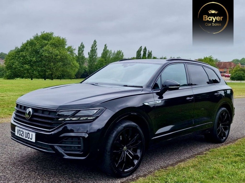 USED 2021 21 VOLKSWAGEN TOUAREG 3.0 TDI V6 Black Edition SUV 5dr Diesel Tiptronic 4Motion Euro 6 (s/s) (286 ps) FINANCE AVAILABLE