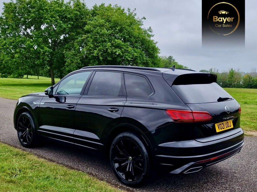 USED 2021 21 VOLKSWAGEN TOUAREG 3.0 TDI V6 Black Edition SUV 5dr Diesel Tiptronic 4Motion Euro 6 (s/s) (286 ps) FINANCE AVAILABLE