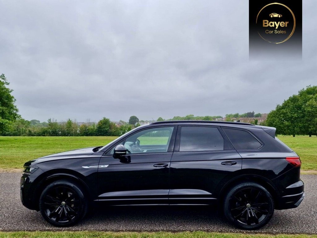 USED 2021 21 VOLKSWAGEN TOUAREG 3.0 TDI V6 Black Edition SUV 5dr Diesel Tiptronic 4Motion Euro 6 (s/s) (286 ps) FINANCE AVAILABLE