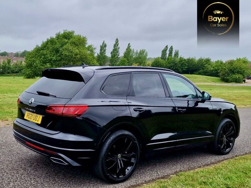 USED 2021 21 VOLKSWAGEN TOUAREG 3.0 TDI V6 Black Edition SUV 5dr Diesel Tiptronic 4Motion Euro 6 (s/s) (286 ps) FINANCE AVAILABLE
